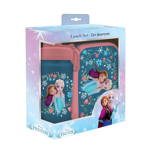 ΣΕΤ ΦΑΓΗΤΟΥ “FROZEN” ΦΑΓΗΤΟΔΟΧΕΙΟ PP 800ml-ΠΑΓΟΥΡΙ ΑΛΟΥΜΙΝΙΟΥ 500ml