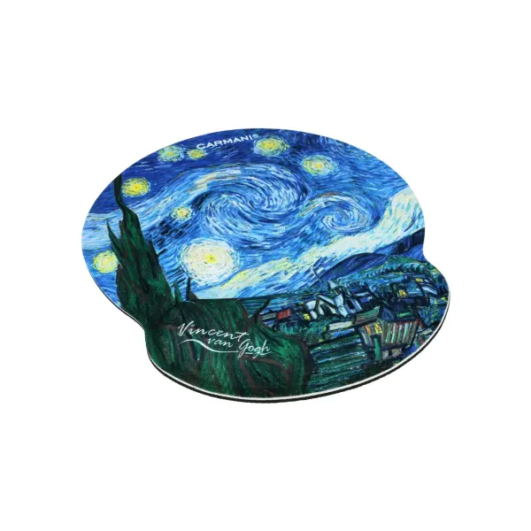 MOUSE PAD ΜΕ ΜΑΞΙΛΑΡΙ ΚΑΡΠΟΥ - Van Gogh, Starry Night