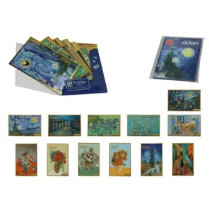 ΣΕΤ 12 ΚΑΡΤ ΠΟΣΤΑΛ - Van Gogh,διάφορα σχέδια