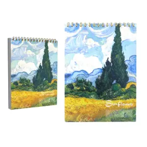 ΜΠΛΟΚ ΣΧΕΔΙΟΥ - Van Gogh, Wheatfield with Cypresses