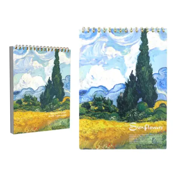 ΜΠΛΟΚ ΣΧΕΔΙΟΥ - Van Gogh, Wheatfield with Cypresses