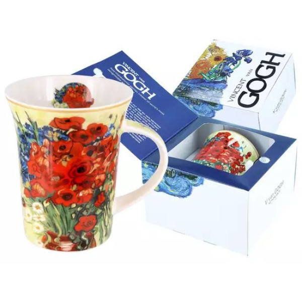 ΚΟΥΠΑ - V. VAN GOGH, ΚΟΚΚΙΝΕΣ ΠΑΠΑΡΟΥΝΕΣ ΚΑΙ ΜΑΡΓΑΡΙΤΕΣ (CARMANI)