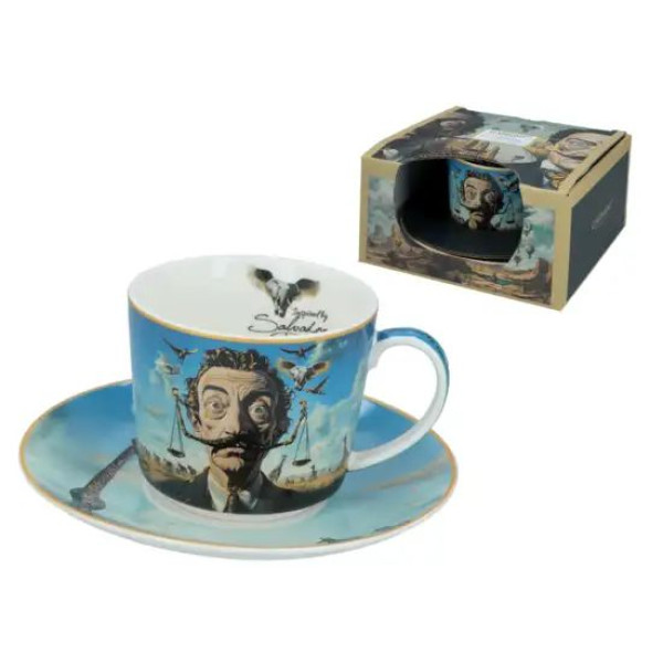 ΚΟΥΠΑ ΣΕ ΘΗΚΗ ΔΩΡΟΥ ΕΜΠΝΕΥΣΜΕΝΟ ΑΠΟ ΤΟΝ ΠΙΝΑΚΑ ΤΟΥ S. DALI (CARMANI)