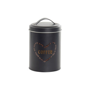 ΔΟΧΕΙΟ ΑΠΟΘΗΚΕΥΣΗΣ ΜΕΤΑΛΛΙΚΟ 10.8X10.5X32.8 1630ML COFFE BLACK