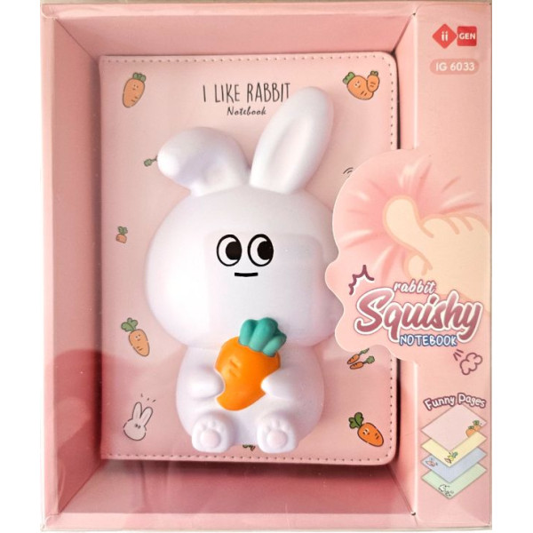 ΣΗΜΕΙΩΜΑΤΑΡΙΟ SQUISHY RABBIT