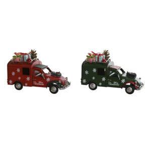 ΟΧΗΜΑ ΜΕΤΑΛΛΙΚΟ VINTAGE ΧΡΙΣΤΟΥΓΕΝΝΙΑΤΙΚΟ 16,5X6,5X10,5 2 MOD.