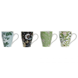 ΚΟΥΠΑ ΠΟΡΣΕΛΑΝΗ 12,5X8,6X11 320ML FLOWERS 4ΣΧΕΔΙΑ