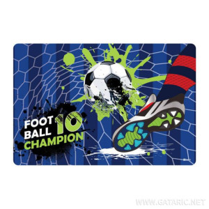 ΣΟΥΜΕΝ  60Χ40CM "BFOOTBALL NO 10" 5 ΣΧΕΔΙΑ