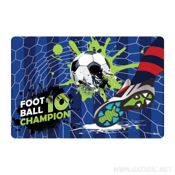 ΣΟΥΜΕΝ  60Χ40CM "BFOOTBALL NO 10" 5 ΣΧΕΔΙΑ