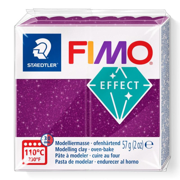 STAEDTLER ΠΗΛΟΣ FIMO EFFECT 8010-602 Galaxy Purple 57g