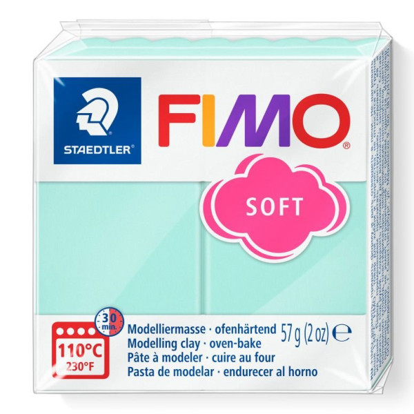 STAEDTLER ΠΗΛΟΣ FIMO SOFT 8020-505 Mint 57g