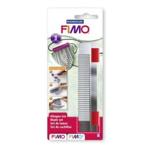 ΣΕΤ ΛΑΜΕΣ ΜΑΧΑΙΡΙΑ 3ΤΕΜ FIMO 8700 04