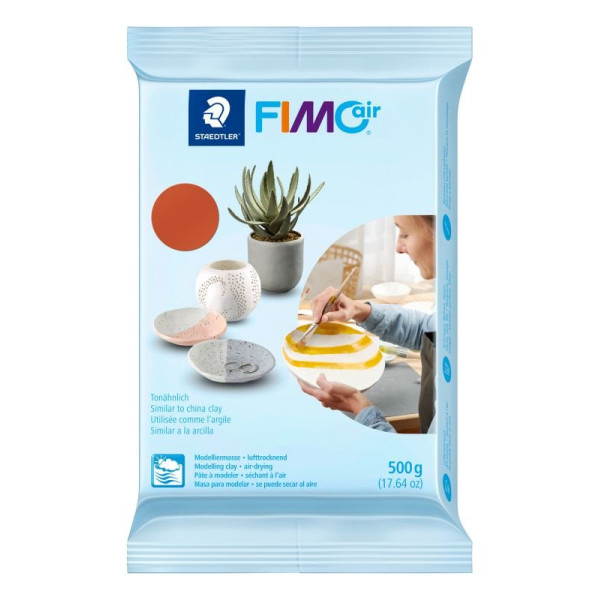 ΠΗΛΟΣ STAEDTLER FIMO AIR Terracotta 500g 8100-76