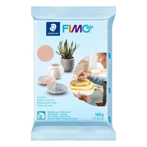 ΠΗΛΟΣ STAEDTLER FIMO AIR Pale pink 500g 8100-43