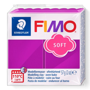 STAEDTLER ΠΗΛΟΣ FIMO SOFT 8020-61 Purple 57g