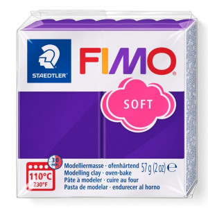 STAEDTLER ΠΗΛΟΣ FIMO SOFT 8020-63 Plum 57g
