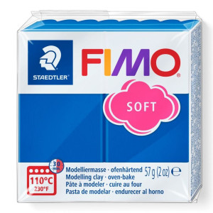 STAEDTLER ΠΗΛΟΣ FIMO SOFT 8020-37 Pacific Blue 57g