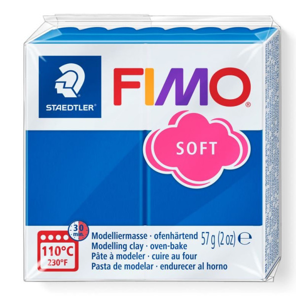 STAEDTLER ΠΗΛΟΣ FIMO SOFT 8020-37 Pacific Blue 57g