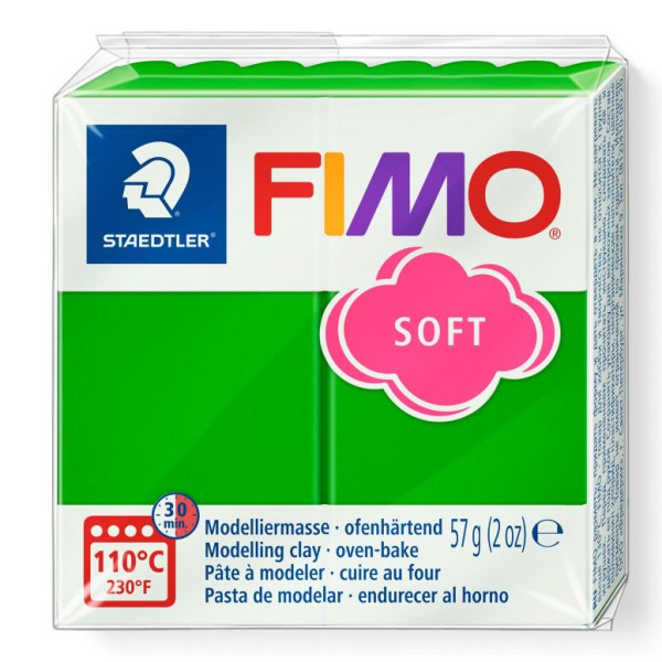 STAEDTLER ΠΗΛΟΣ FIMO SOFT 8020-53 Tropical green 57g