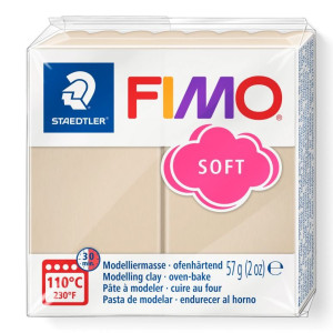 STAEDTLER ΠΗΛΟΣ FIMO SOFT 8020-70 Sahara 57g