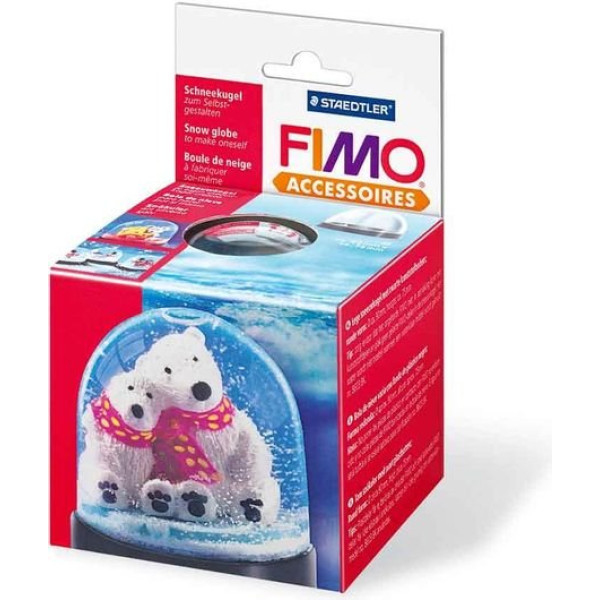 FIMO ΧΙΟΝΟΜΠΑΛΑ ΔΙΑΦΑΝΗ ΣΤΡΟΓΓΥΛΗ 86x75mm