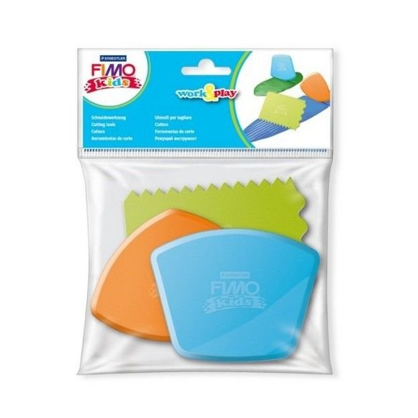 ΣΕΤ ΕΡΓΑΛΕΙΩΝ ΓΙΑ ΠΑΙΔΙΑ FIMO KIDS CUTTING TOOL 3TEM