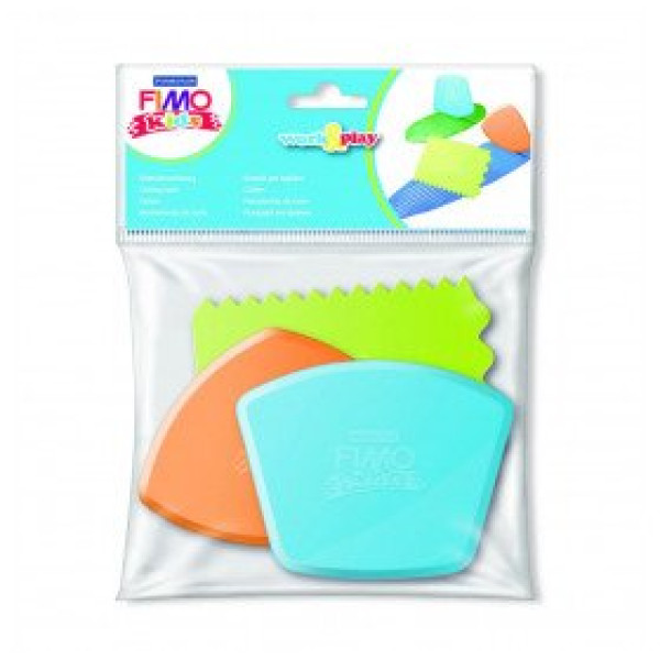 ΣΕΤ ΕΡΓΑΛΕΙΩΝ ΓΙΑ ΠΑΙΔΙΑ FIMO KIDS CUTTING TOOL 3TEM