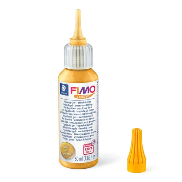 ΥΓΡΟ GEL LIQUID FIMO Gold 50ml