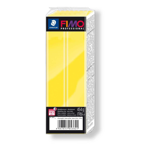 STAEDTLER ΠΗΛΟΣ FIMO PROFESSIONAL 8041-100 True Yellow 454g