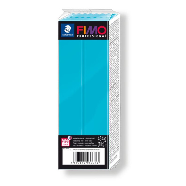 STAEDTLER ΠΗΛΟΣ FIMO PROFESSIONAL 8041-32 Turqoise 454g