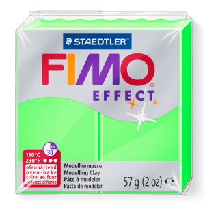 STAEDTLER ΠΗΛΟΣ FIMO EFFECT 8010-501 Neon Green 57g