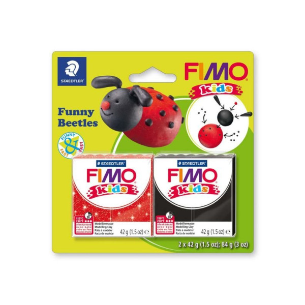ΣΕΤ FIMO KIDS Funny Beetles