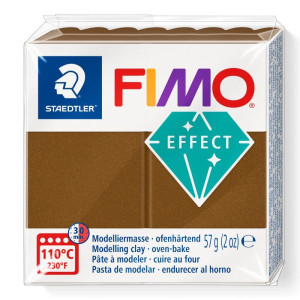 STAEDTLER ΠΗΛΟΣ FIMO EFFECT 8010-71 Metallic Antique Bronze 57g