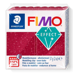 STAEDTLER ΠΗΛΟΣ FIMO EFFECT 8010-202 Galaxy Red 57g