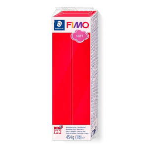STAEDTLER ΠΗΛΟΣ FIMO SOFT 8021-24 Indian Red 454g