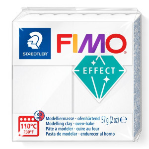 STAEDTLER ΠΗΛΟΣ FIMO EFFECT 8010-014 Translucent white 57g
