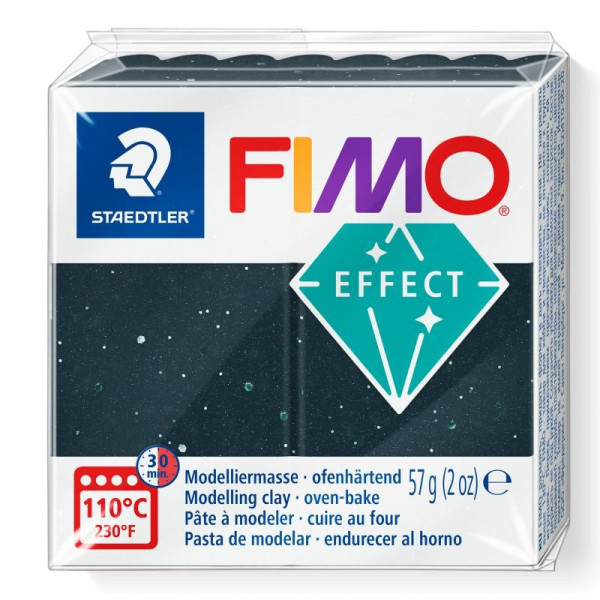 STAEDTLER ΠΗΛΟΣ FIMO EFFECT 8010-903 Stone Black Granite 57g
