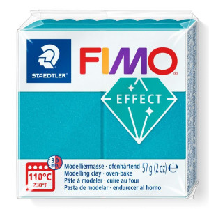 STAEDTLER ΠΗΛΟΣ FIMO EFFECT 8010-36 Metallic Turquoise 57g STAEDTLER ΠΗΛΟΣ FIMO EFFECT 8010-36 Metallic Turquoise 57g
