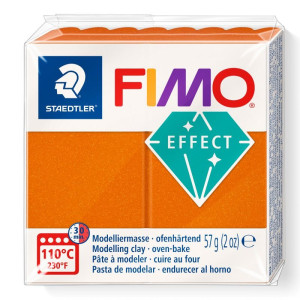 STAEDTLER ΠΗΛΟΣ FIMO EFFECT 8010-41 Metallic Orange 57g STAEDTLER ΠΗΛΟΣ FIMO EFFECT 8010-41 Metallic Orange 57g