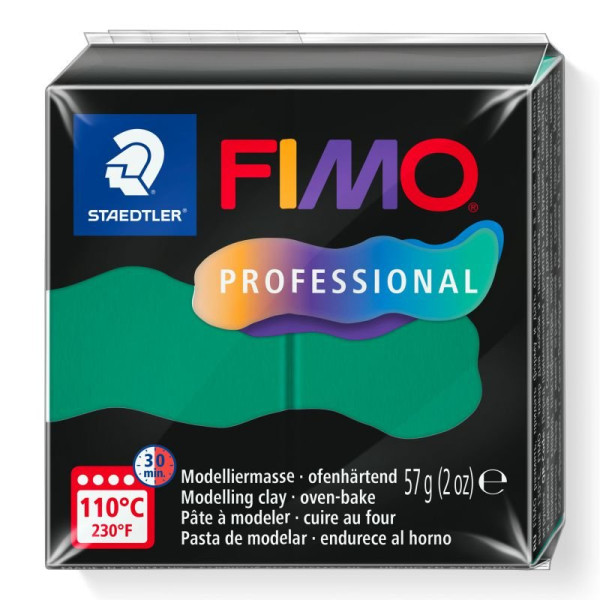 STAEDTLER ΠΗΛΟΣ FIMO PROFESSIONAL 8040-500 True Green 57g