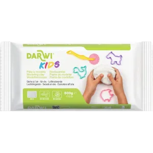 ΠΗΛΟΣ KIDS MODELCLAY ΛΕΥΚΟ 500GR DARWI