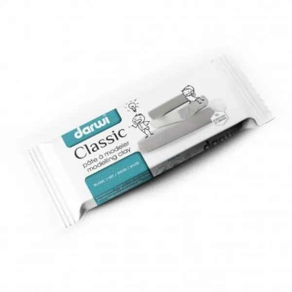 ΠΗΛΟΣ MODELCLAY ΛΕΥΚΟ 500GR DARWI