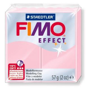 STAEDTLER ΠΗΛΟΣ FIMO 8020-205  SOFT LIGHT PINK 57gr
