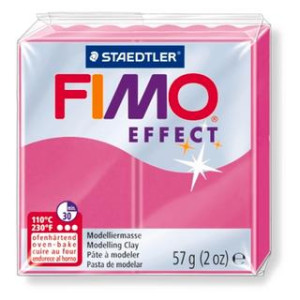 STAEDTLER ΠΗΛΟΣ FIMO 8020-286** EFFECT RUBY QUARTZ 57gr