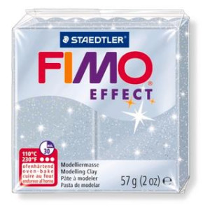 STAEDTLER ΠΗΛΟΣ FIMO 8020-812** EFFECT 57gr GLITTER ΑΣΗΜΙ