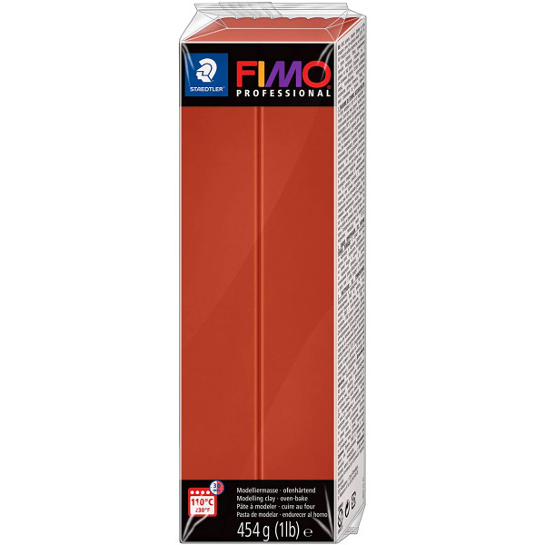 STAEDTLER ΠΗΛΟΣ FIMO 8041-74  PROFESSIONAL TERRACOTTA 454gr