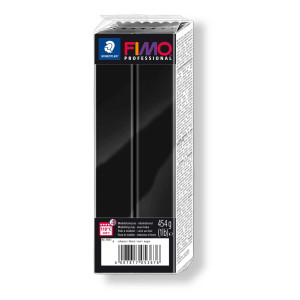 STAEDTLER ΠΗΛΟΣ FIMO 8041-9 PROFESSIONAL 454gr ΜΑΥΡΟ