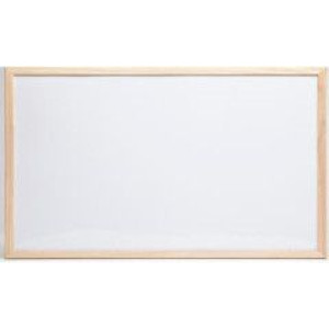 ΠΙΝΑΚΑΣ ΛΕΥΚΟΣ ΜΕΛΑΜΙΝΗΣ 40Χ60 ΞΥΛΙΝΗ ΚΟΡΝΙΖΑ