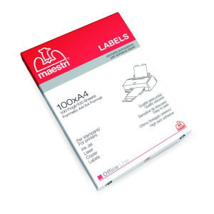 ΕΤΙΚΕΤΑ ΑΥΤΟΚΟΛΛΗΤΗ 52,5Χ21,2  ΕΚΤΥΠΩΤΗ  56  ΣΤΟ ΦΥΛΛΟ Α4 MAESTRI