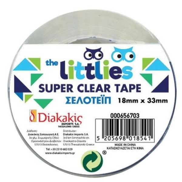 ΣΕΛΟΤΕΙΠ CLEAR 18mm x 33m